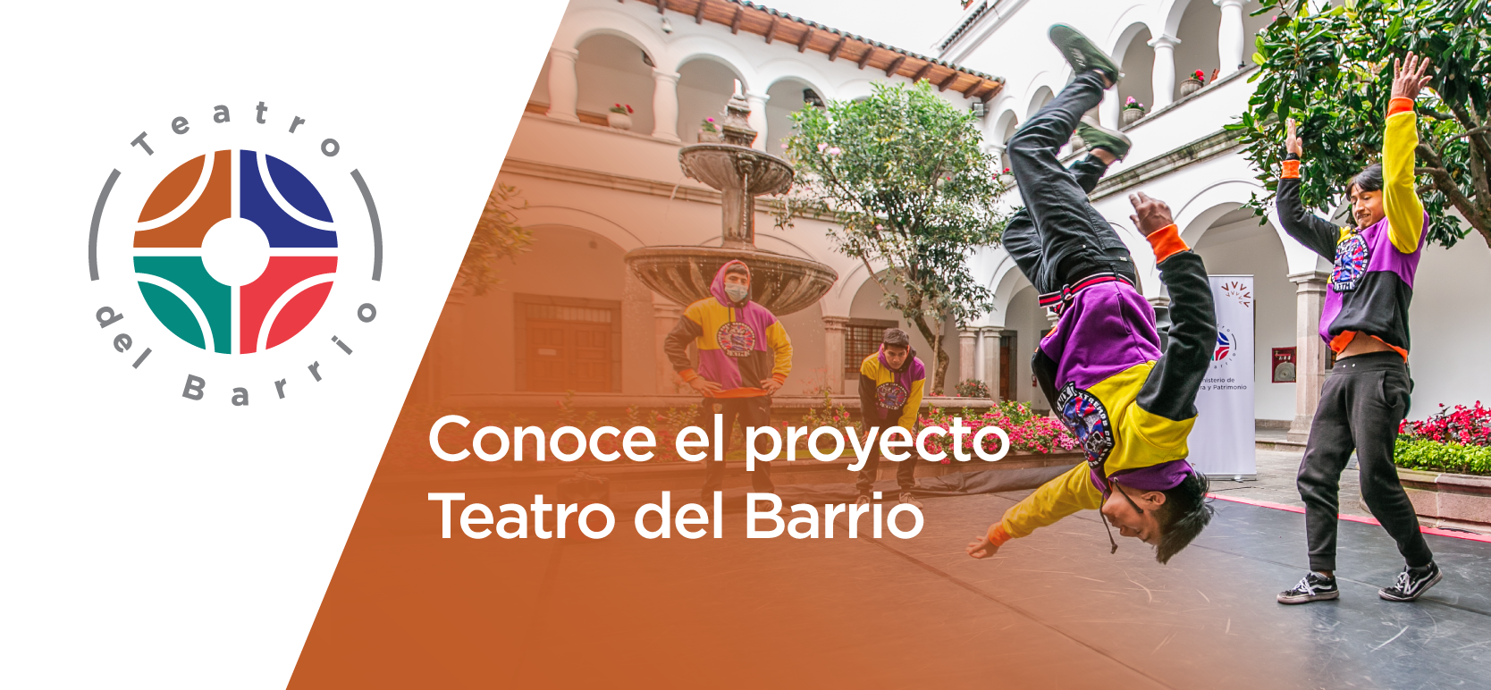 El Teatro del Barrio es un proyecto emblemático del Gobierno Nacional